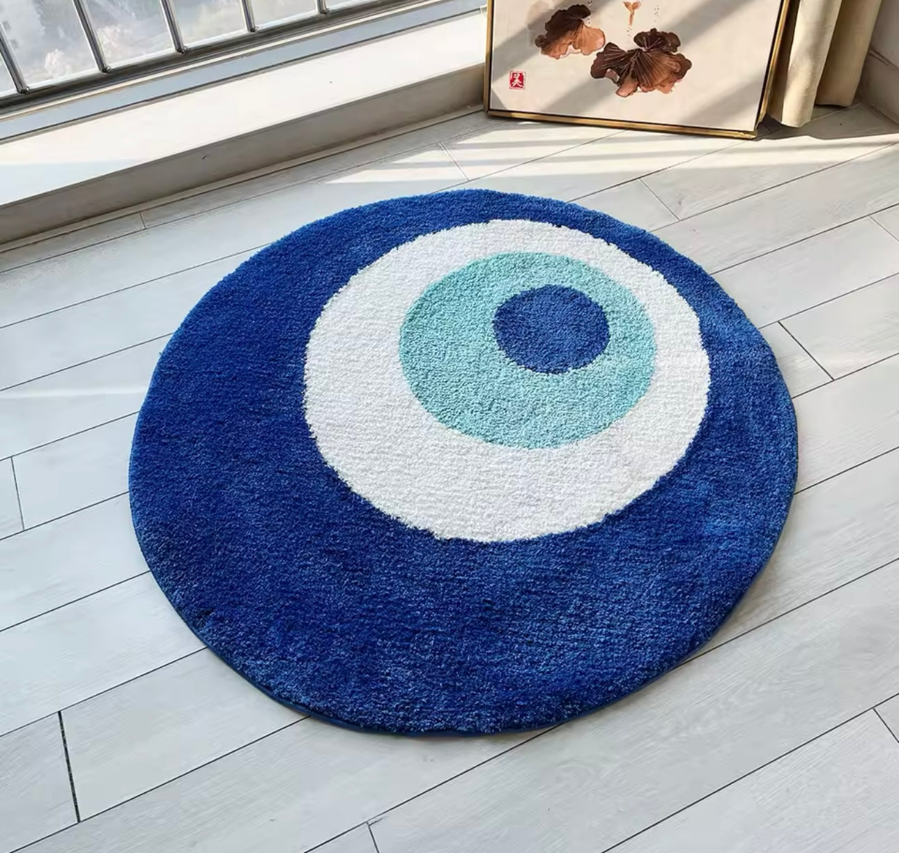 Evil Eye Turkish rug