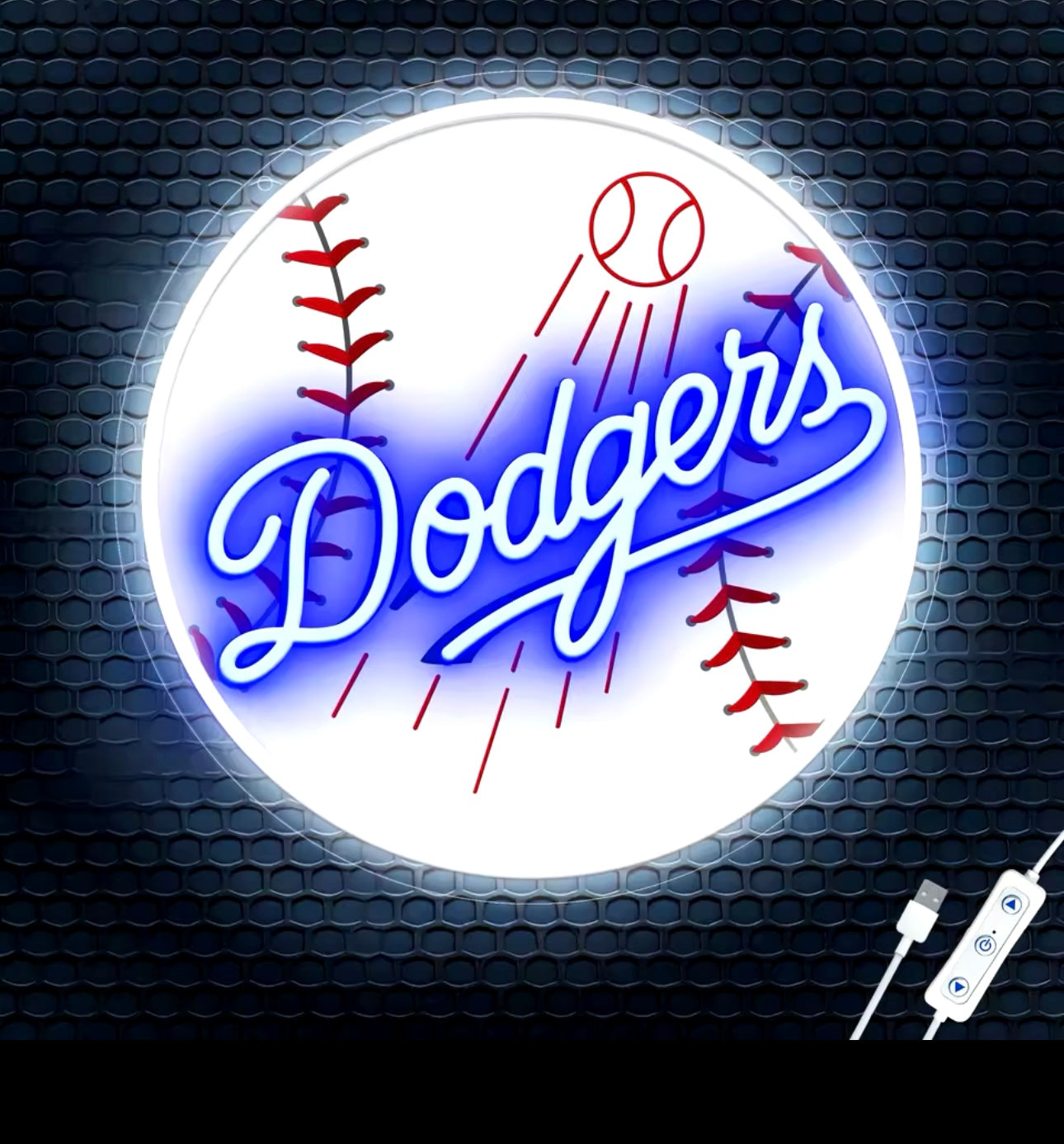 LA Dodgers Neon