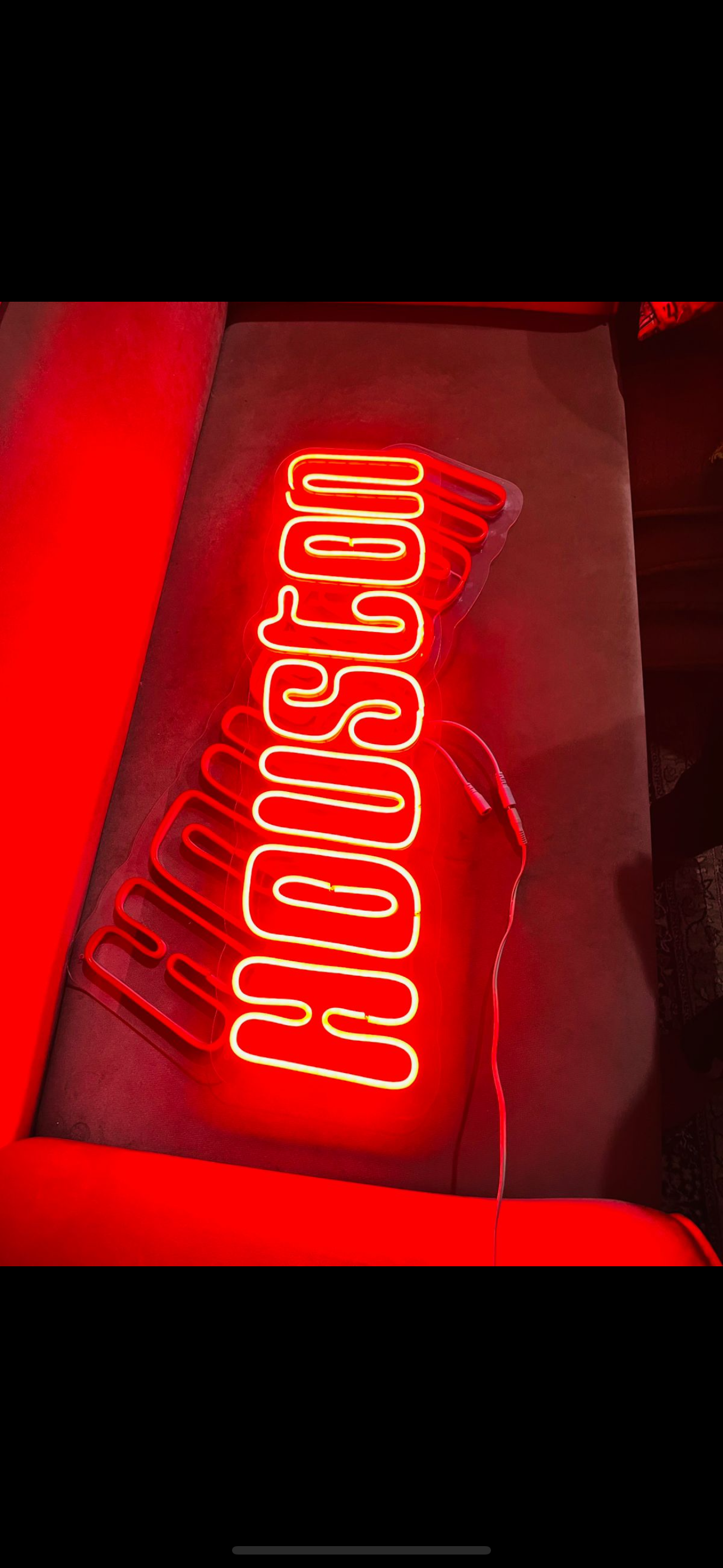 Houston Neon Red