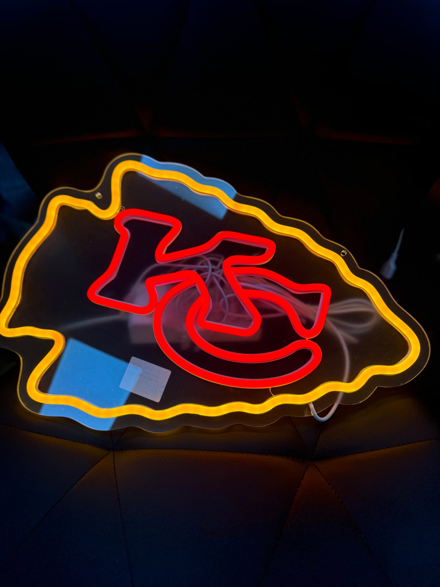 Kansas City Chiefs Neon
