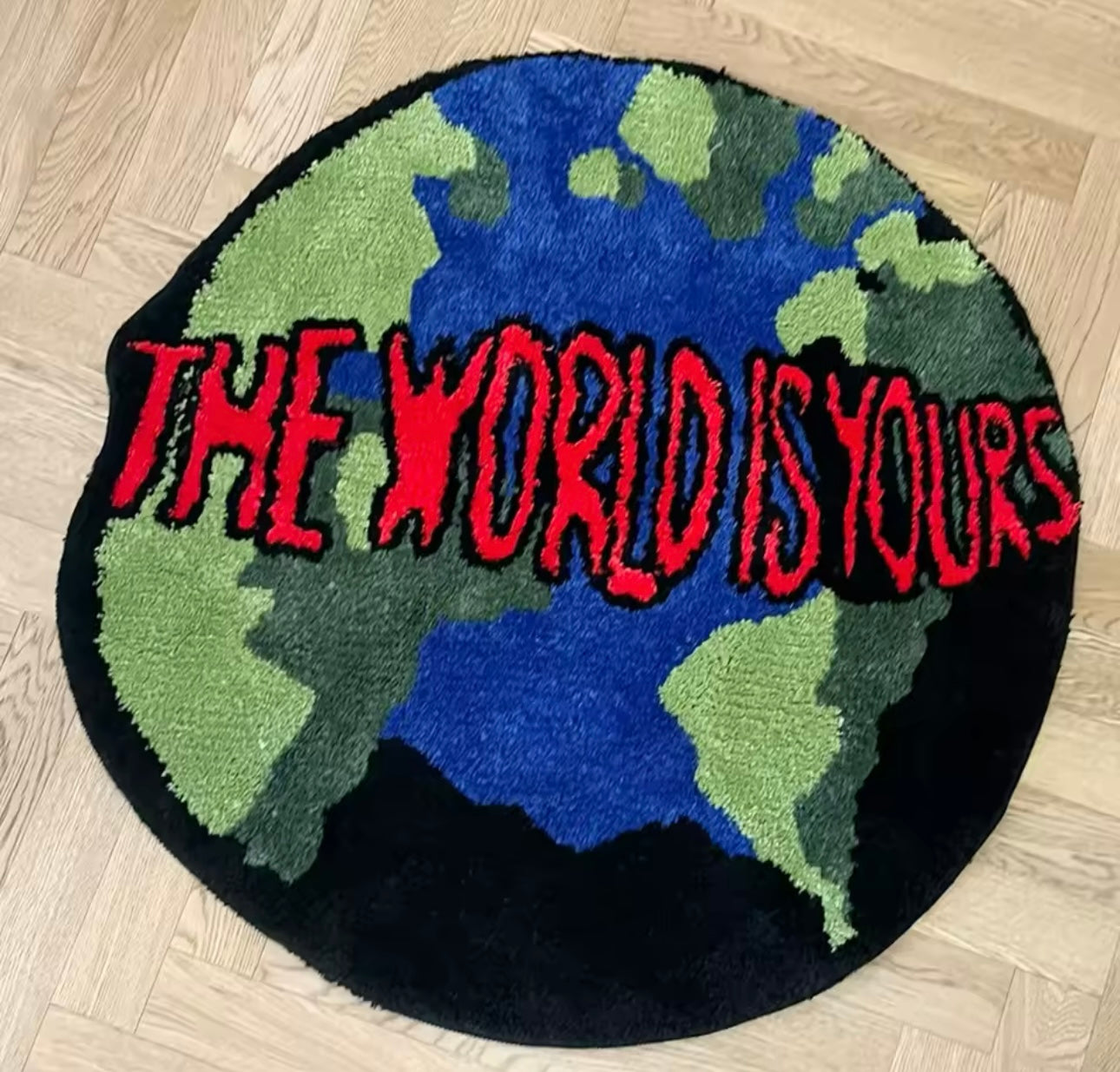 World Is Yours Tufted Rug