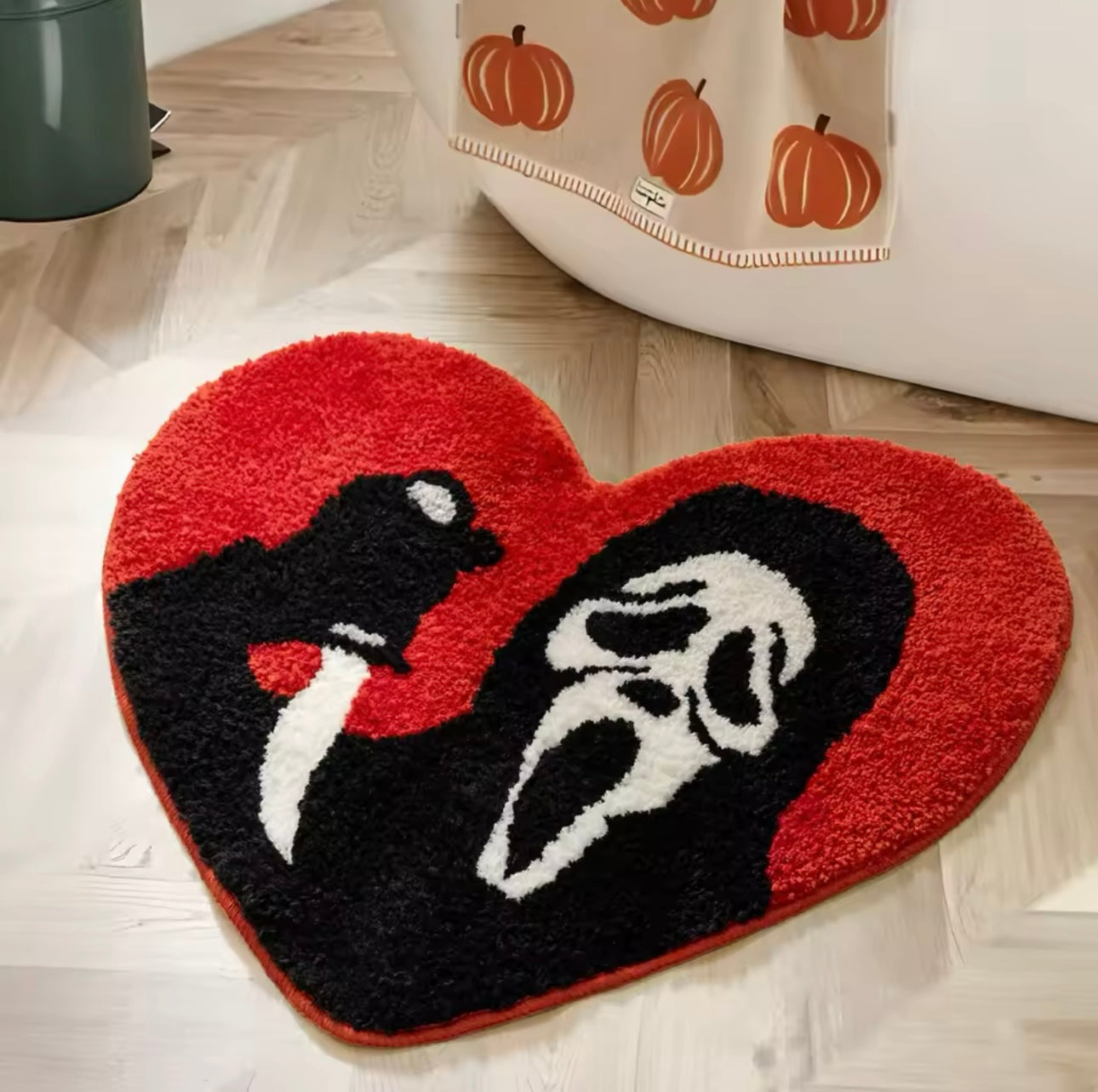 SCREAM HEART RUG