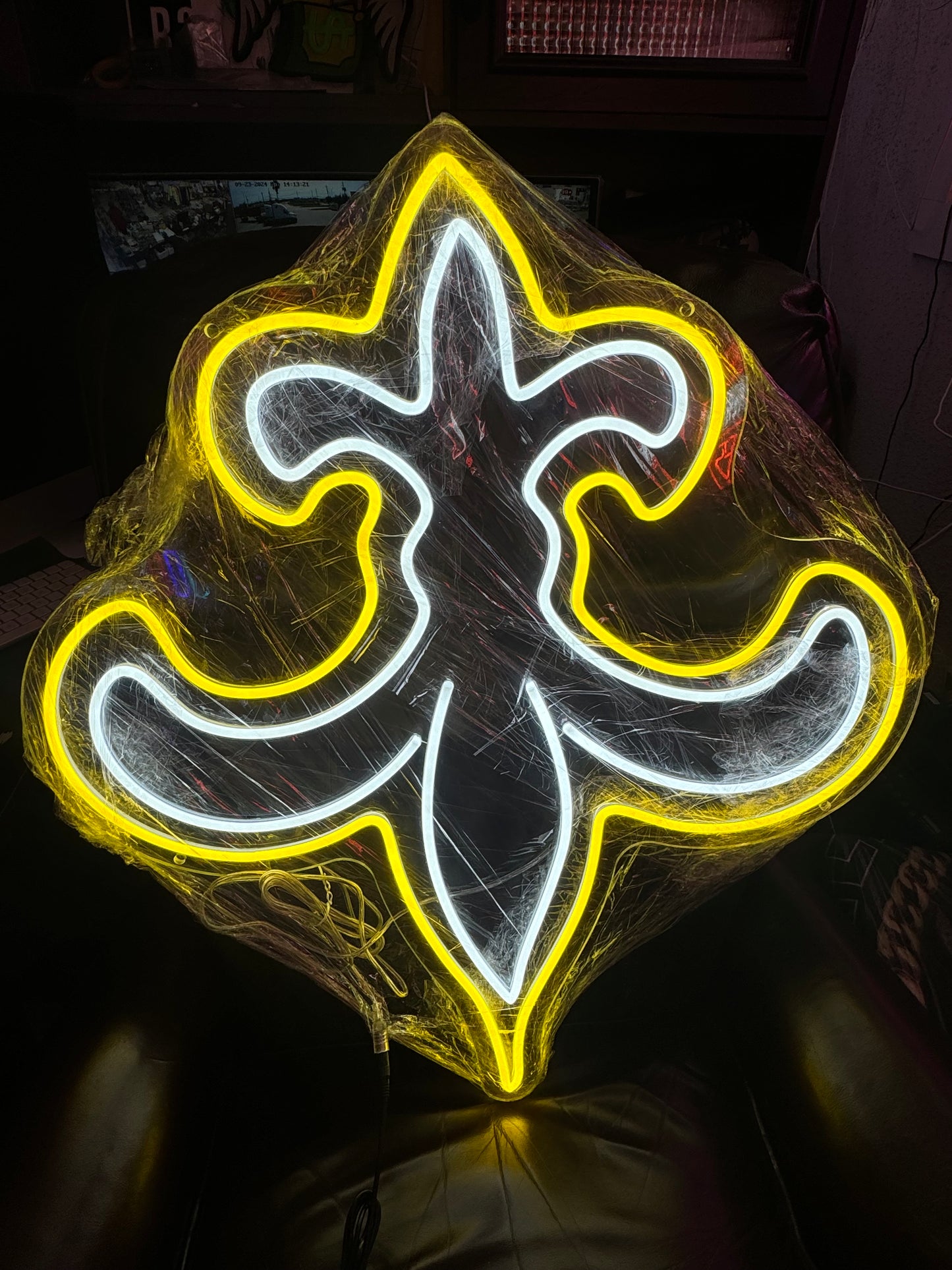 Saints neon
