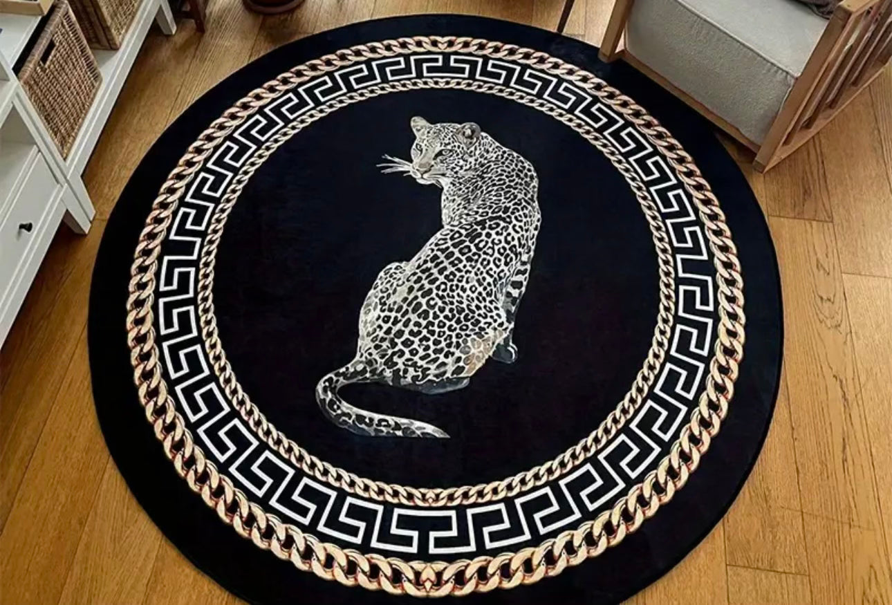 Classic Leopard Rug