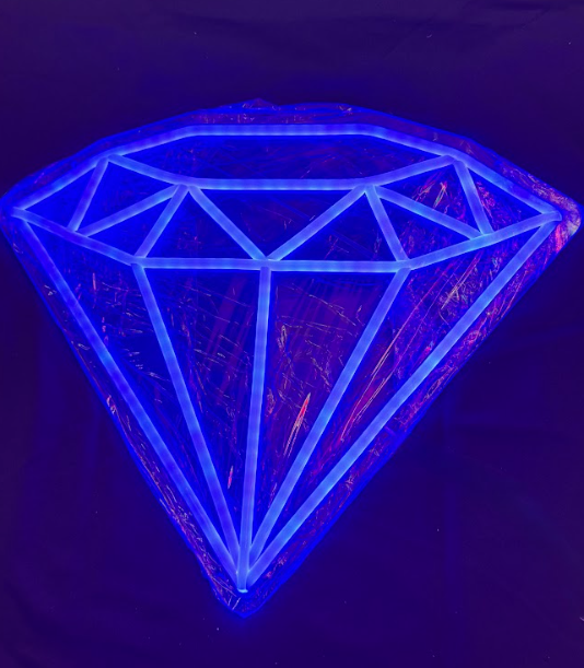 Blue diamond
