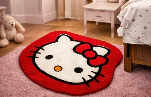 Hello Kitty (red) tufted