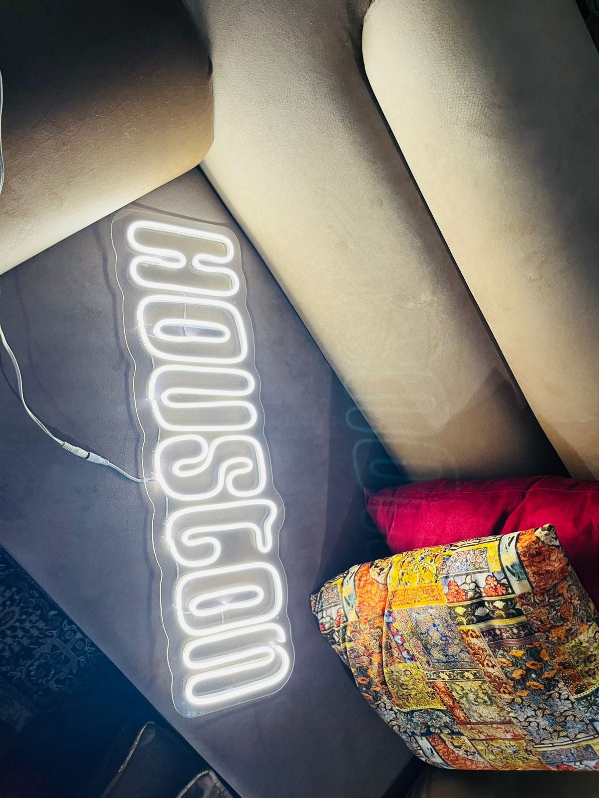 Houston Neon White