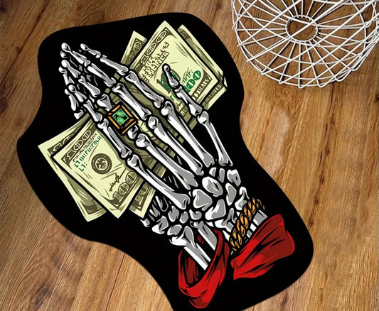 Skeleton Money Hands