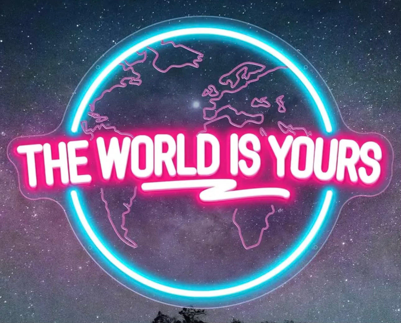 World Is Yours - Blue Ring