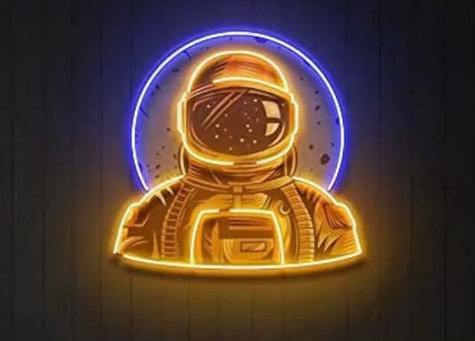 Glowing Astronaut