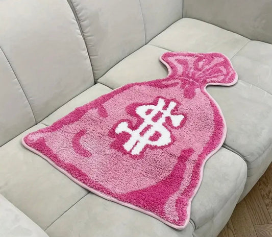 Pink Money Bag