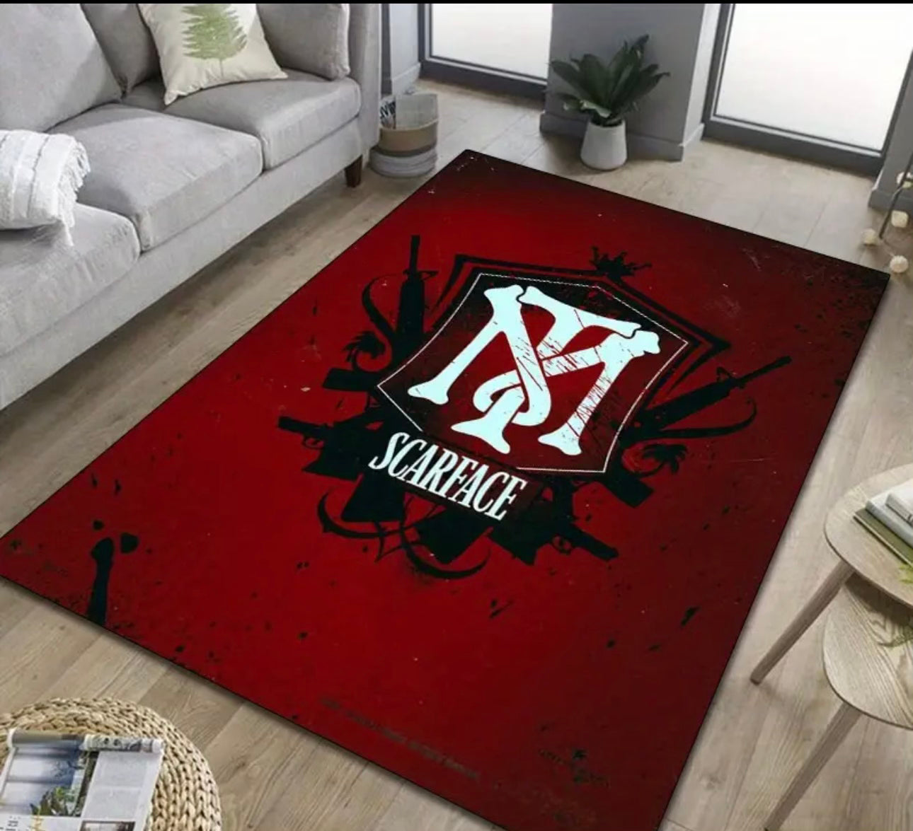 Scarface rug