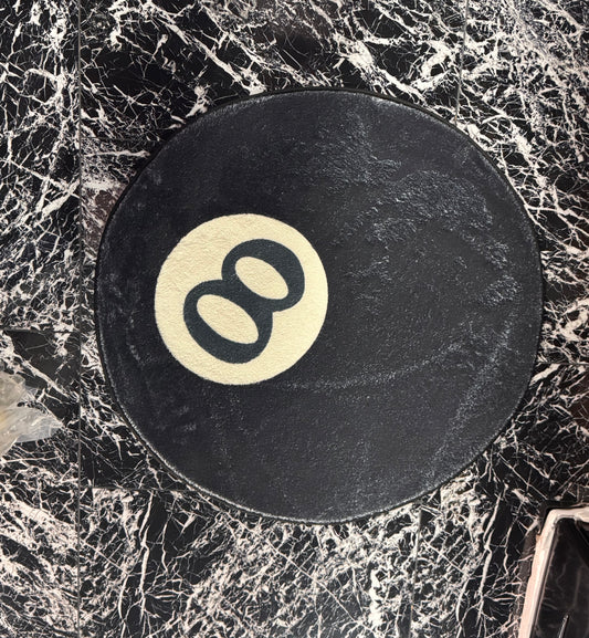 8 ball rug