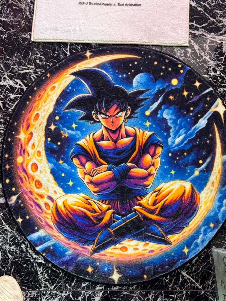 Goku Moon Rug