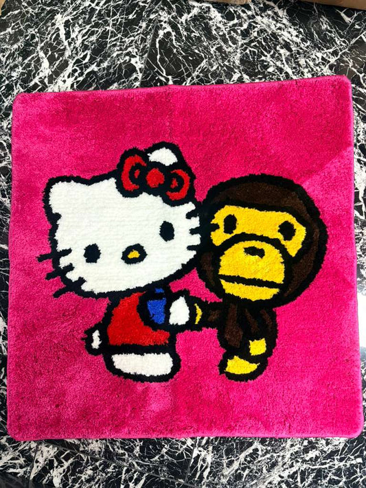 Hello Ape Love Rug