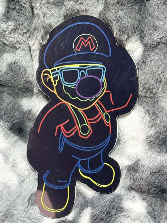 👨🏻‍🔧🍄 Mario Glow Mirror 🍄👨🏻‍🔧