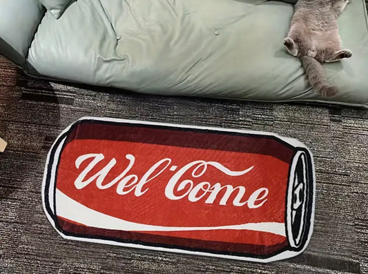 Welcome Coke Rug